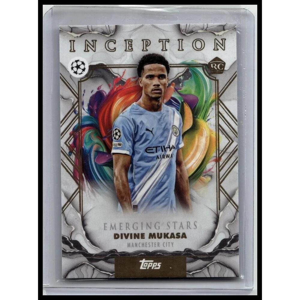 2025-26 #19 Divine Mukasa Topps Inception emerging stars RC